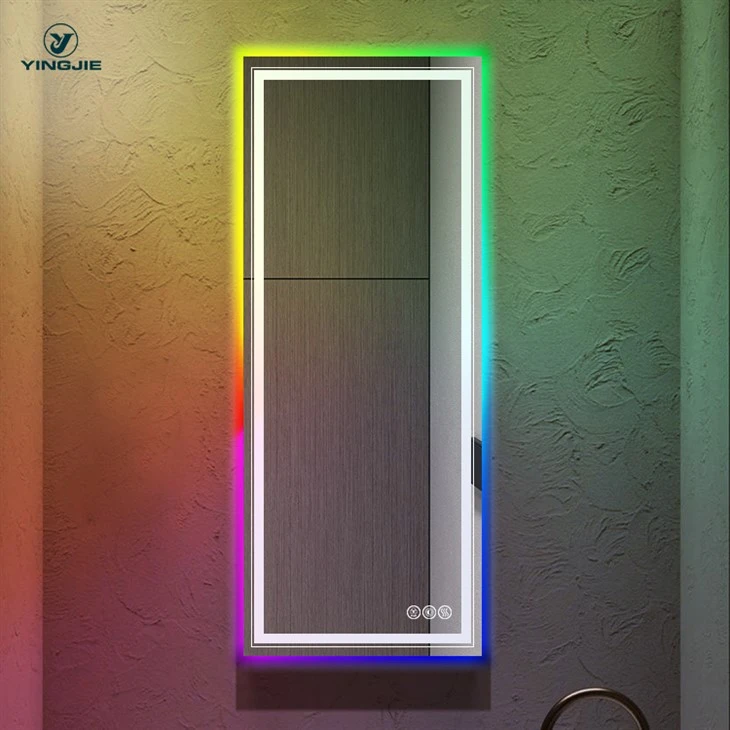 Customizable Bathroom RGB LED Lighting Mirror